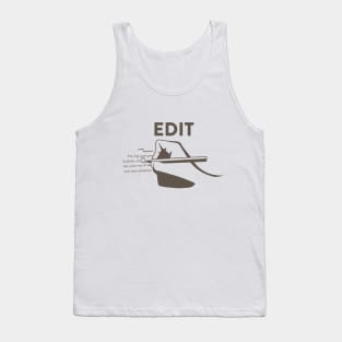 Editing and Editor Tank Top